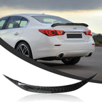 Kintop Rear Spoiler Tail Wings Compatible with 2014-2023 Infiniti Q50（R Style）
