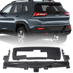 Kintop 2 Pcs Trailer Hitch Receiver and Bezel Kit Compatible with 2011-2020 Jeep