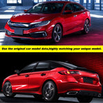 Kintop Rear Spoiler Wing Compatible with 2021-2023 Civic 11th Gen