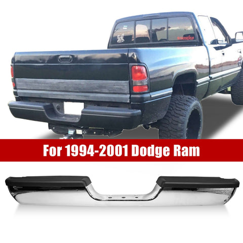 Kintop Rear Bumper Assembly Fit for 1994-2001 Dodge Ram