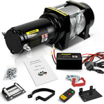 3500lb. 4500lb. ATV/Utility Winch with Wire Rope/Synthetic Rope and Wireless Remote Control