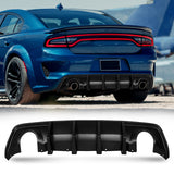 Kintop Rear Bumper Lip Diffuser Compatible with 2015-2022 Charger