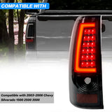 Kintop Tail Light Compatible With 2003-2006 Silverado