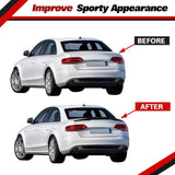 Kintop Rear Spoiler Compatible with 2009-2012 Audi A4 B8 V Style