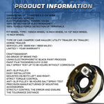 Electromagnetic Brake Fit 14-16 inch  Wheel | Camper | Car Hauler | Utility Trailer