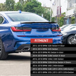 Kintop Rear Spoiler Wing Compatible with 2012-2018 BMW F30 3 Series