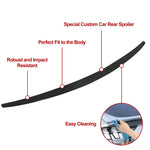 Kintop Real T Spoiler Wing Compatible for 2014-2020 Mercedes Benz S S450 S550 S560 S63