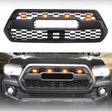 TRD Pro Style | 2016-2022 Tacoma | Front Grille | W/ Letters&4 Lights