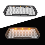Kintop Front Grille for 2016-2022 Toyota Tacoma w/ Amber LED Lights